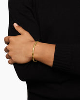 Spiritual Beads Tile Bracelet in 18K Yellow Gold, 4.7mm